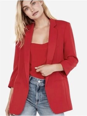 Express Boyfriend Fit Blazer